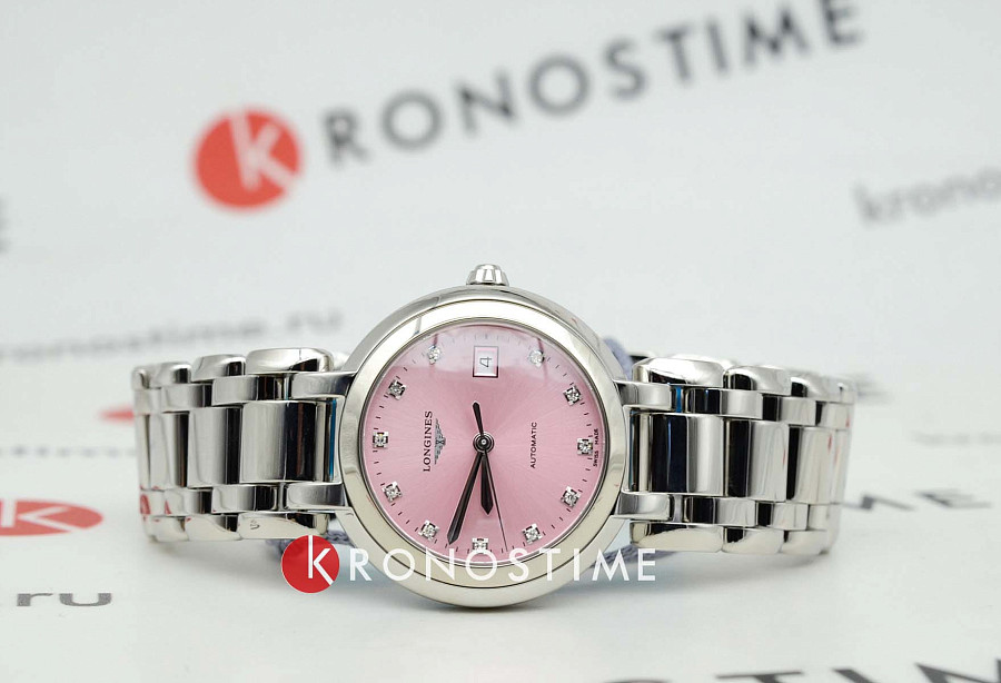 Часы Longines PrimaLuna L8.113.4.99.6 — механические, металл сталь