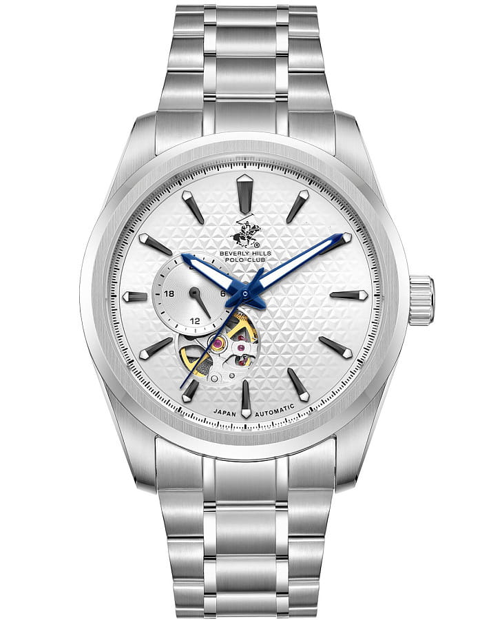 Часы Beverly Hills Polo Club BP3915X.330 — мужские, серебристый