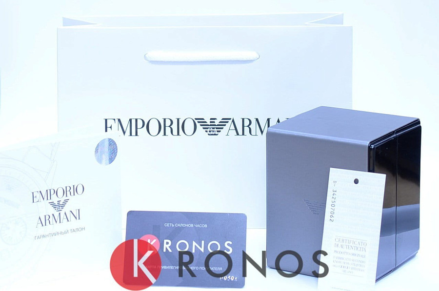 Часы Emporio Armani AR11091 — сталь, Италия