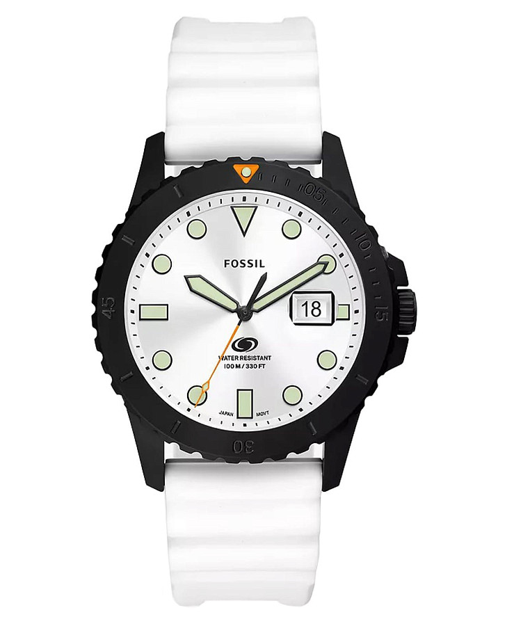 Часы Fossil Blue FS5999 — мужские, белый