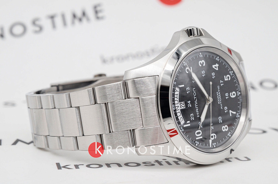 Часы Hamilton Khaki Field King Auto H64455133 — сталь, Швейцария