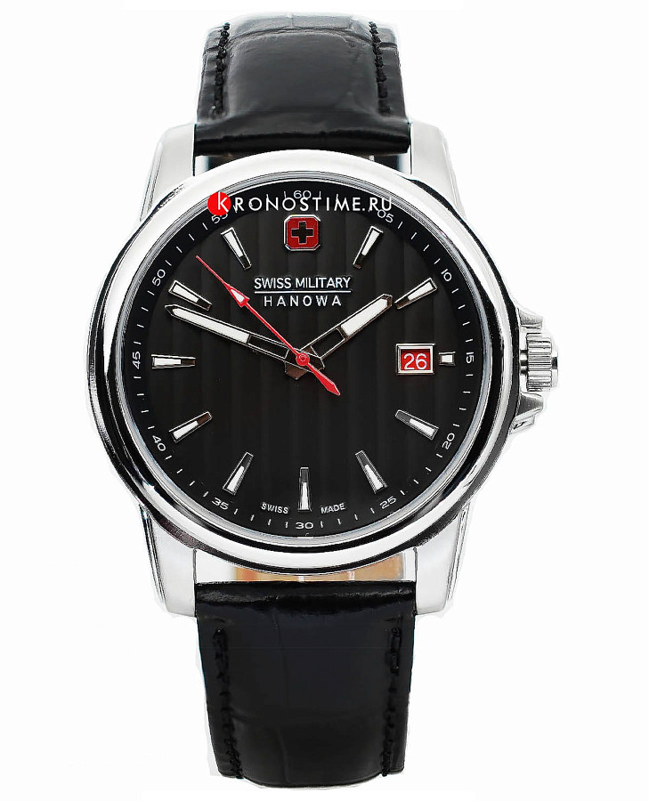 Часы Swiss Military Hanowa Circler SMWGB7001002 — мужские, черный