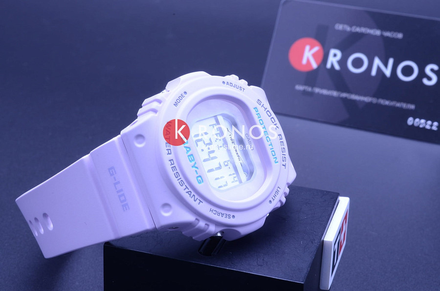 Часы Casio Baby-G BLX-570-6 — кварцевые, пластик