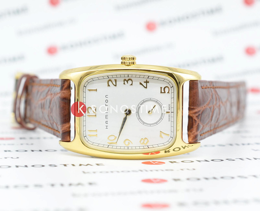 Часы Hamilton American Classic Boulton Quartz H13431553 — кварцевые, сталь