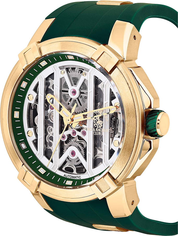 Часы Santa Barbara Polo & Racquet Club Luxury SB.1.10605-3 — механические, сталь металл