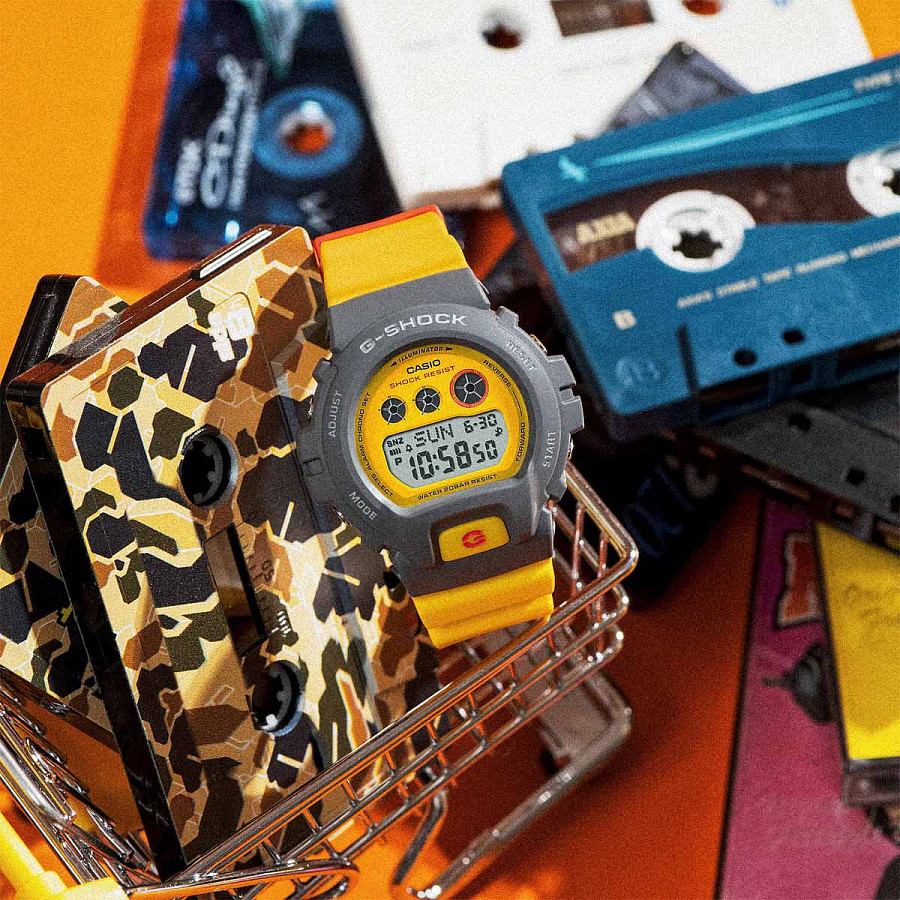 Часы Casio G-Shock GMD-S6900Y-9DR (GMD-S6900Y-9) — Япония, электронные