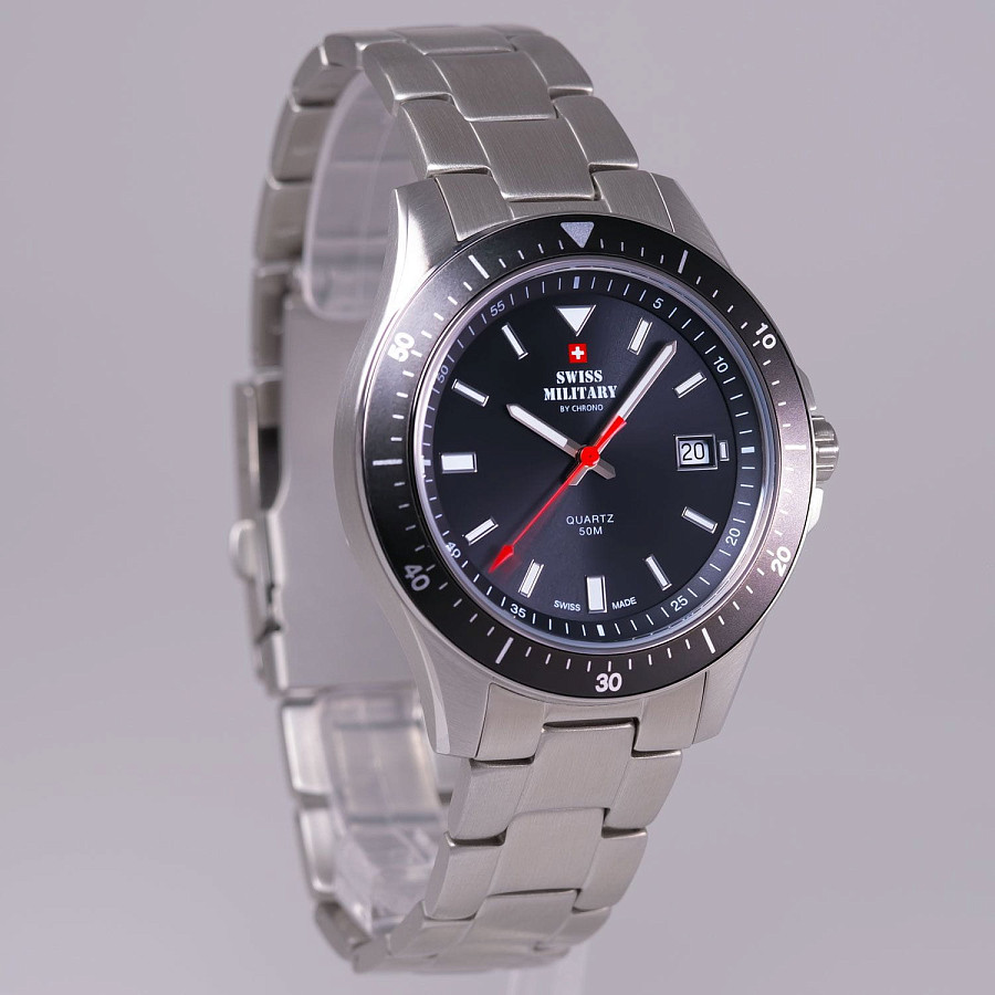 Часы Swiss Military by Chrono SM34082.03 — Швейцария, кварцевые