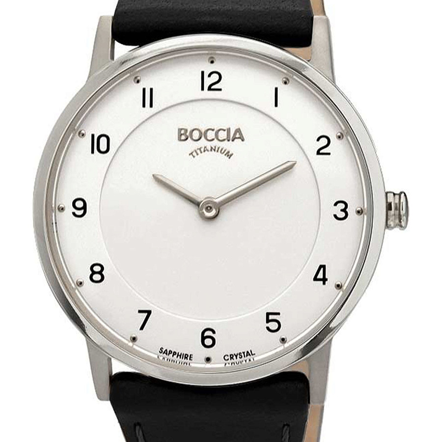 Часы Boccia Titanium 3254-04 — кварцевые, титан