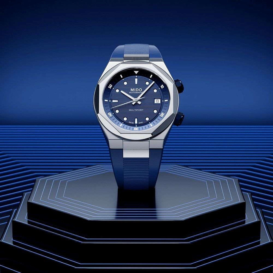 Часы Mido Multifort 8 Two Crowns M047.507.17.041.00 — артикул M0475071704100