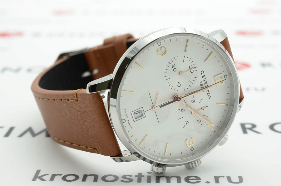 Часы Certina DS Caimano Chronograph C035.417.16.037.01 — артикул C0354171603701