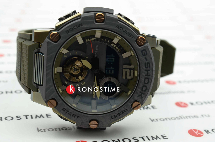 Часы Casio G-Shock GST-B300XB-1A3 — Япония, электронные