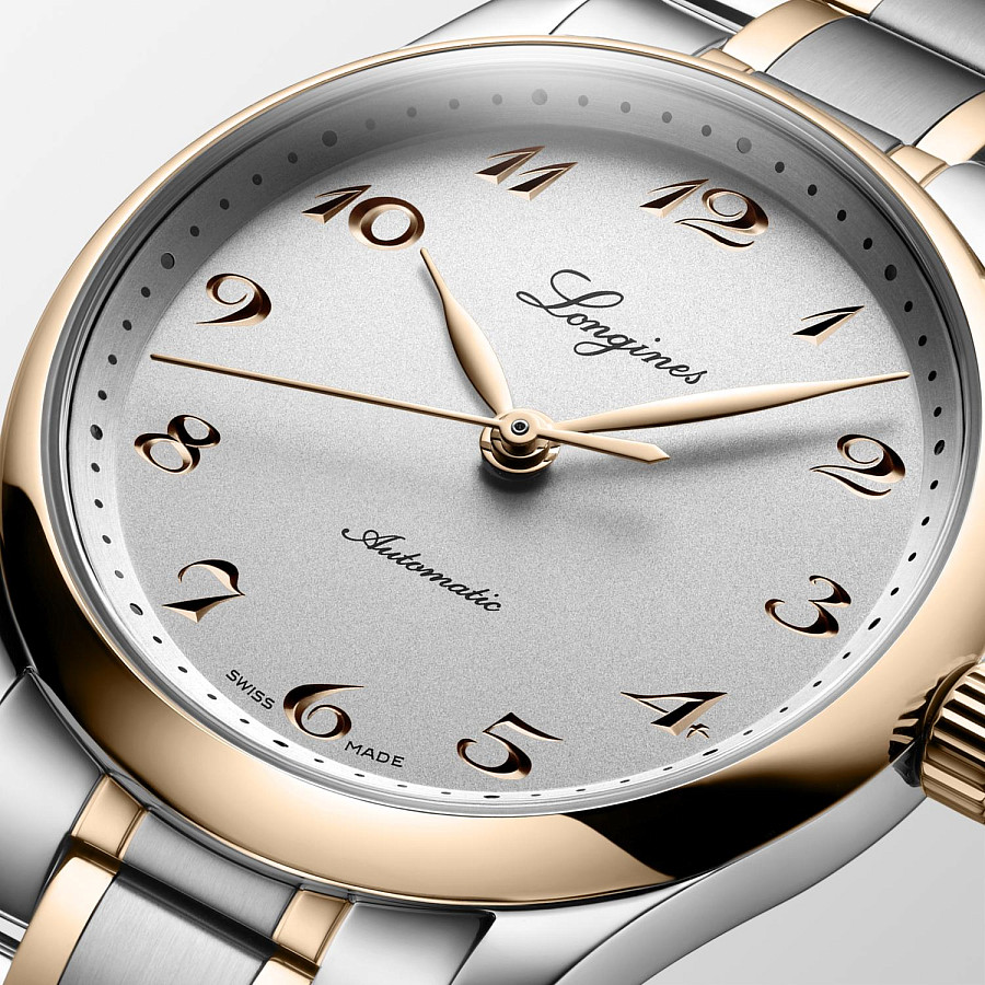 Часы Longines Master Collection L2.357.5.70.7 — нержавеющая сталь + золото 18к, женские