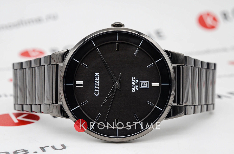 Часы Citizen Basic BI5127-51H — кварцевые, металл сталь