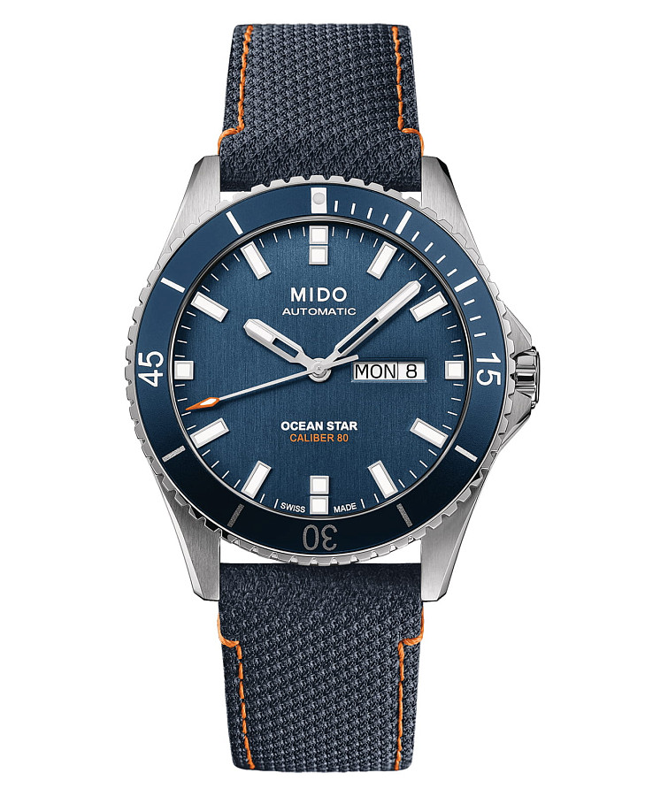 Часы Mido Ocean Star Red Bull Cliff Diving M026.430.17.041.00 — мужские, синий