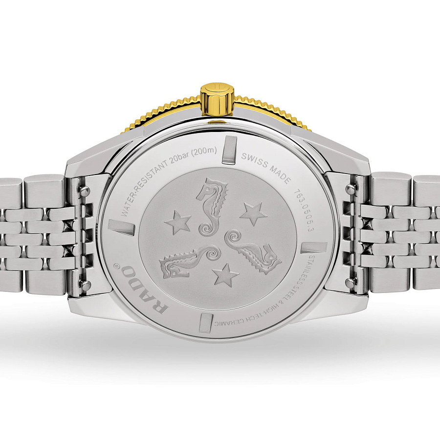 Часы Rado Captain Cook Automatic R32138153 — металл сталь, Швейцария