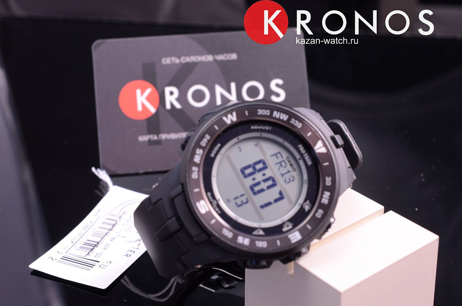 Часы Casio Pro Trek PRG-330-1A — электронные, пластик