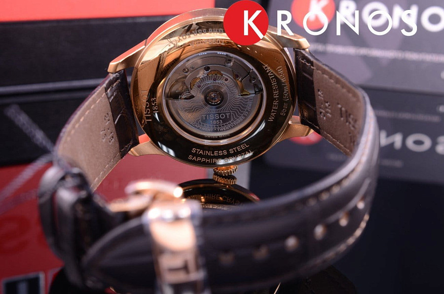 Часы Tissot Chemin des Tourelles Powermatic 80 T099.407.36.038.00 — серебристый, сталь металл