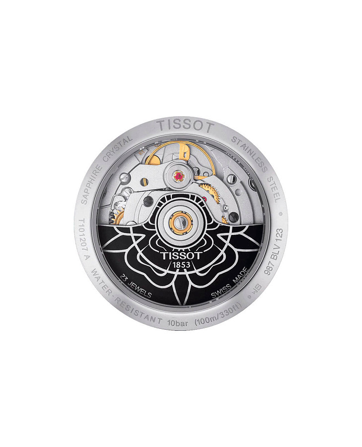 Часы Tissot PR 100 Powermatic 80 Lady T101.207.16.111.00 — механические, металл сталь