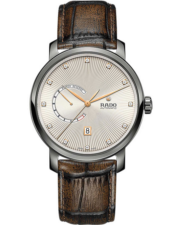 Часы Rado Coupole R14138706 — мужские, бежевый