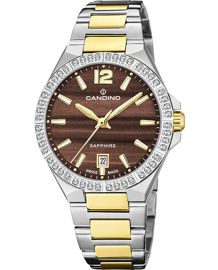 Часы Candino Lady Elegance C4761/D — женские, коричневый
