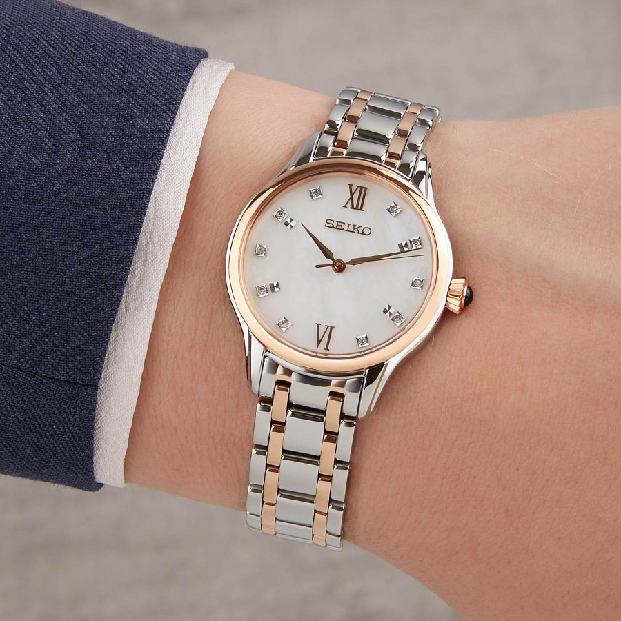 Часы Seiko Weitere Modelle Quarz SRZ542P1 — кварцевые, металл сталь