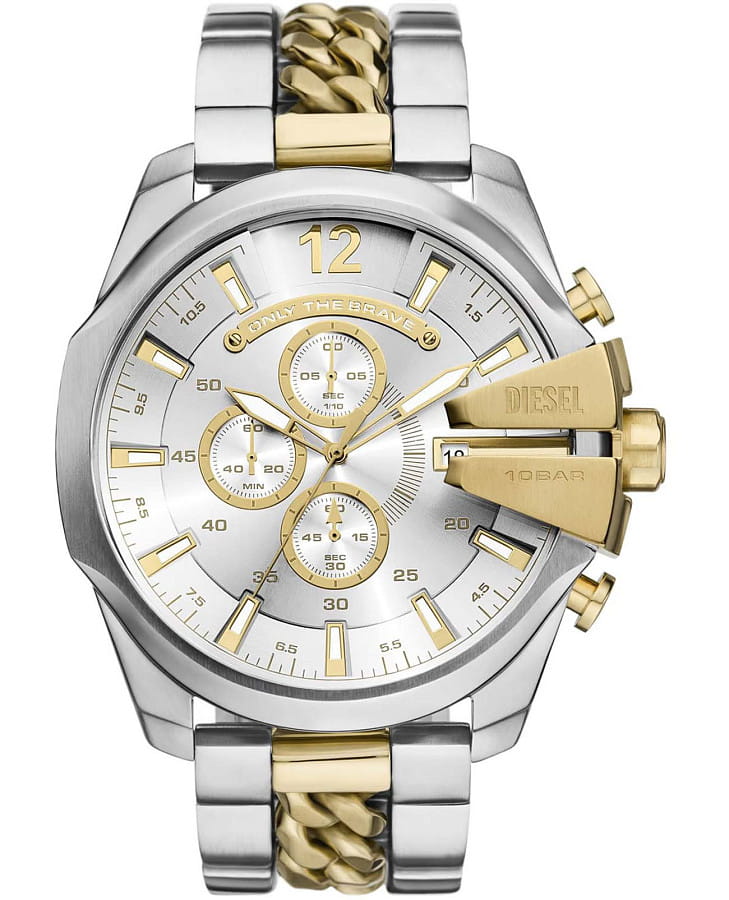 Часы Diesel Spiked DZ4672 — мужские, серебристый