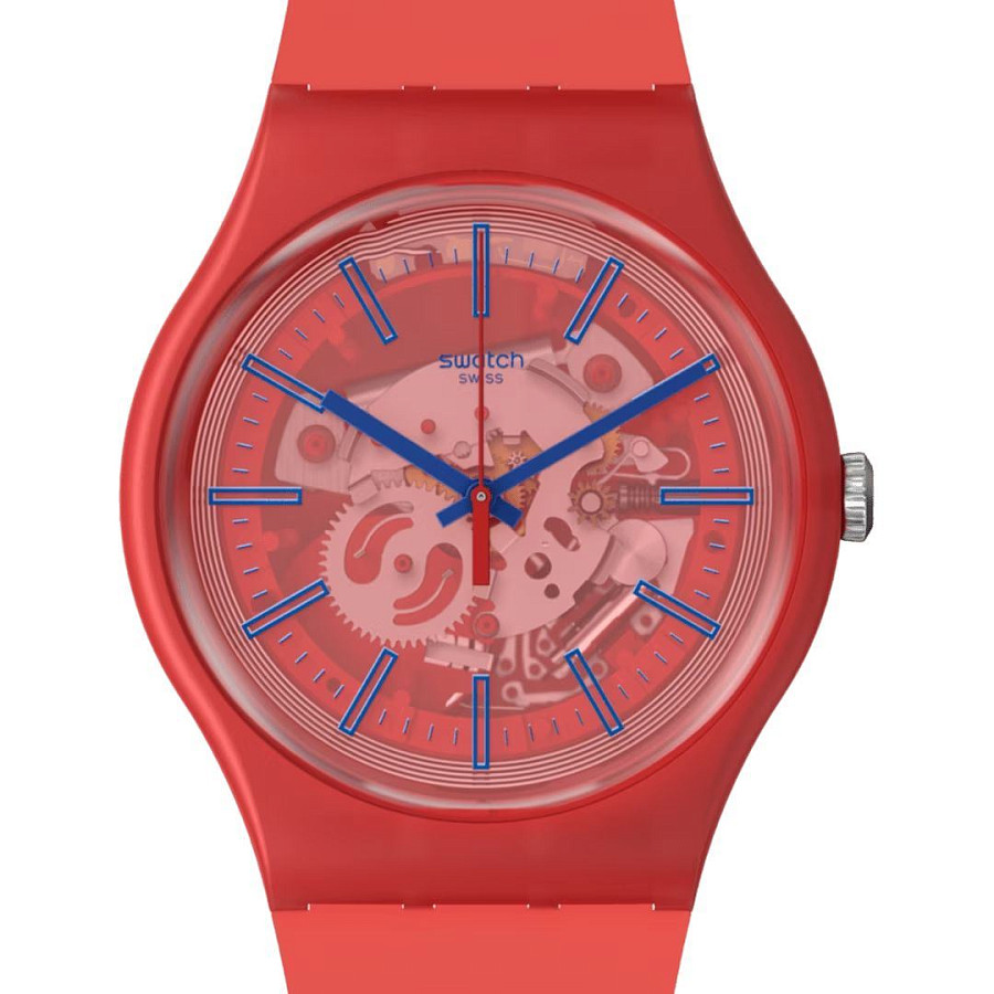Часы Swatch New Gent Biosourced Swatch Pay! SO29R107-5300 — пластик, Швейцария