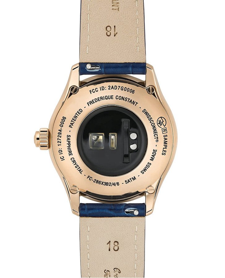 Часы Frederique Constant Smartwatch Ladies Vitality FC-286ND3B4 — кварцевые, сталь металл