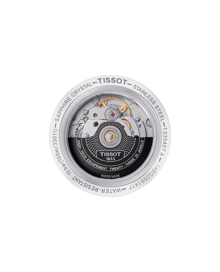 Часы Tissot Couturier Powermatic 80 T035.407.36.051.01 — сталь металл, Швейцария