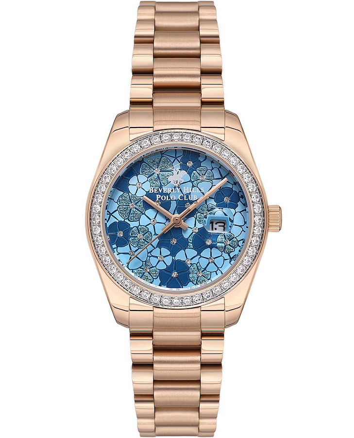 Часы Beverly Hills Polo Club BP3596C.490 — женские, голубой