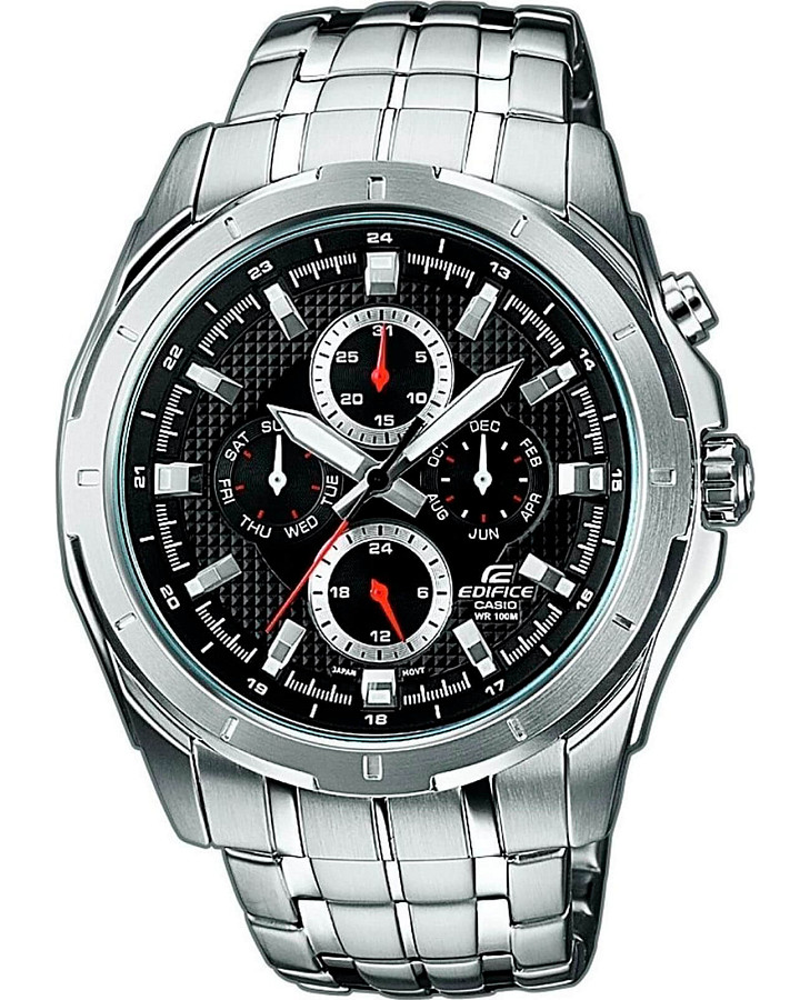 Часы Casio Edifice EF-328D-1A — мужские, черный
