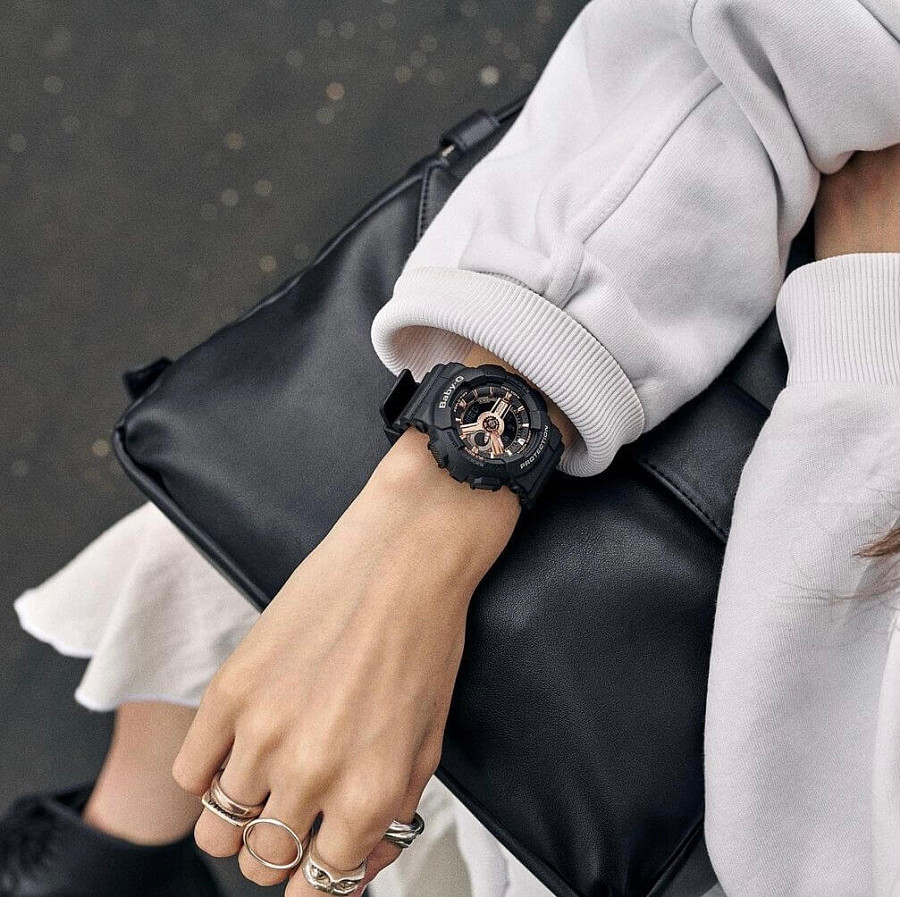 Часы Casio Baby-G BA-110RG-1AER — Япония, кварцевые
