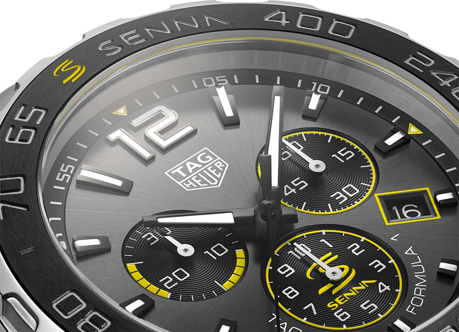 Часы TAG Heuer Formula 1 Senna Special Edition CAZ101AF.BA0637 — металл сталь, Швейцария