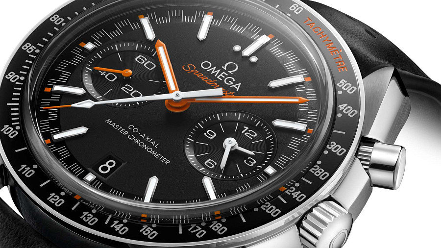 Часы Omega Speedmaster Racing 329.32.44.51.01.001 — механические, сталь металл