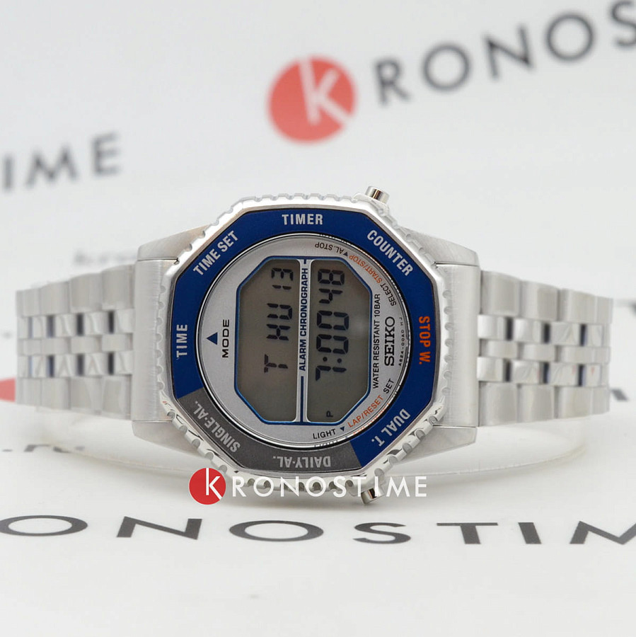Часы Seiko Rotocall Digital SMGG21P1 — кварцевые, сталь металл