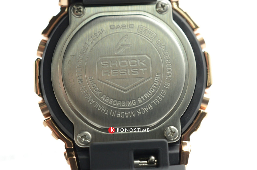 Часы Casio G-Shock GM-S5600PG-1DR (GM-S5600PG-1ER) — черный, пластик металл сталь