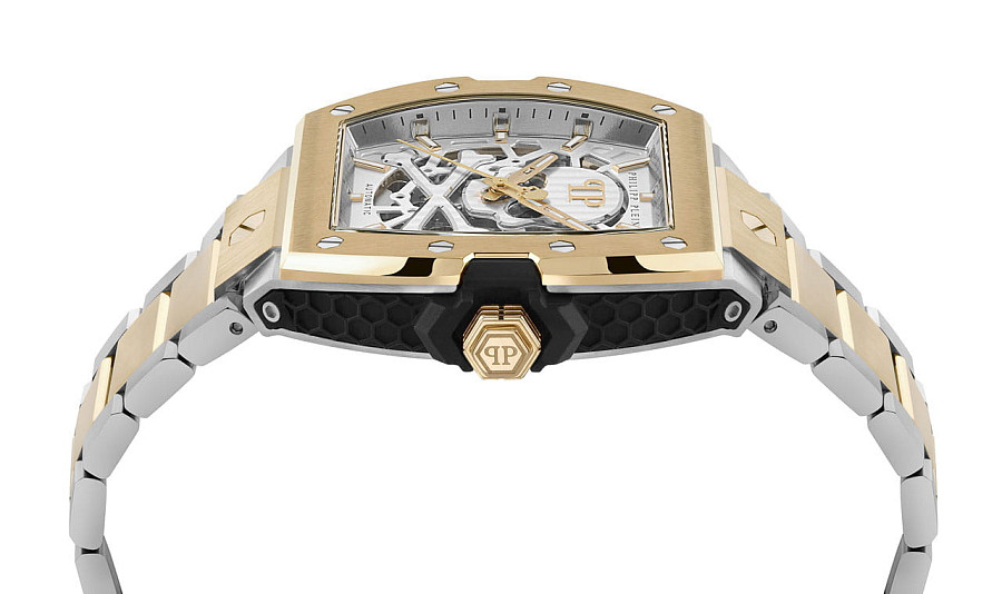 Часы Philipp Plein The Skeleton 2.0 PWJFA0525 — механические, сталь металл силикон