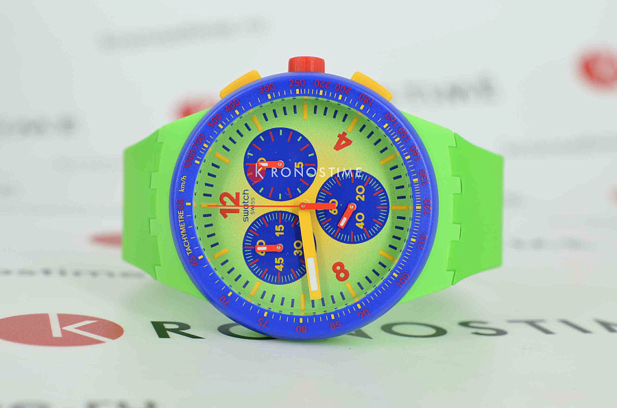 Часы Swatch Essentials SUSG101 — биокерамика, Швейцария