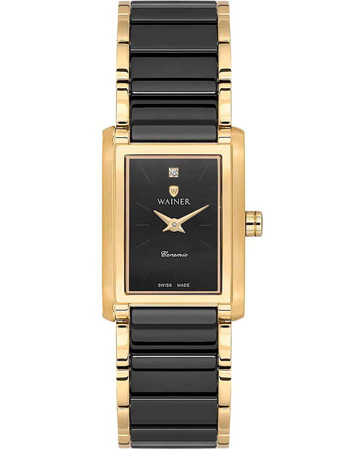 Часы Wainer Ceramic WA.18060-H — женские, черный