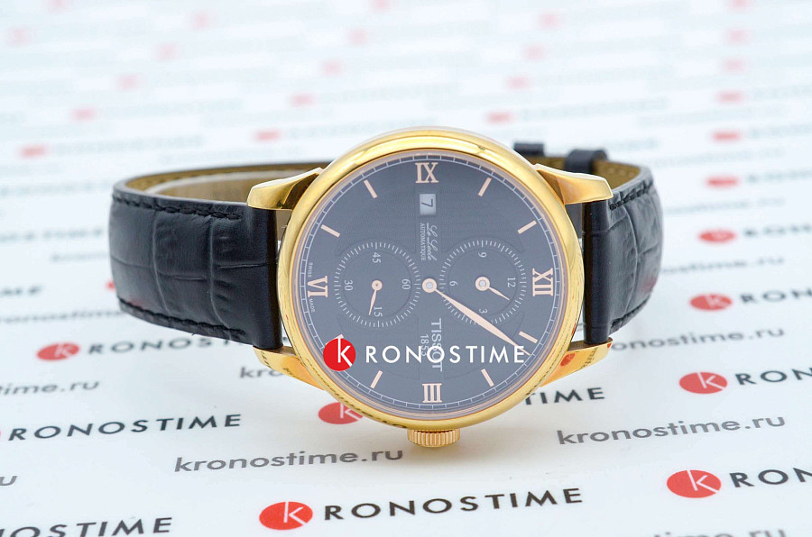 Часы Tissot Le Locle Automatic Regulateur T006.428.36.058.02 — кожаный, мужские