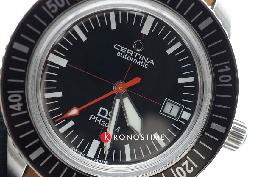 Часы Certina DS PH200M C036.407.16.050.00 — мужские, кожа + текстиль