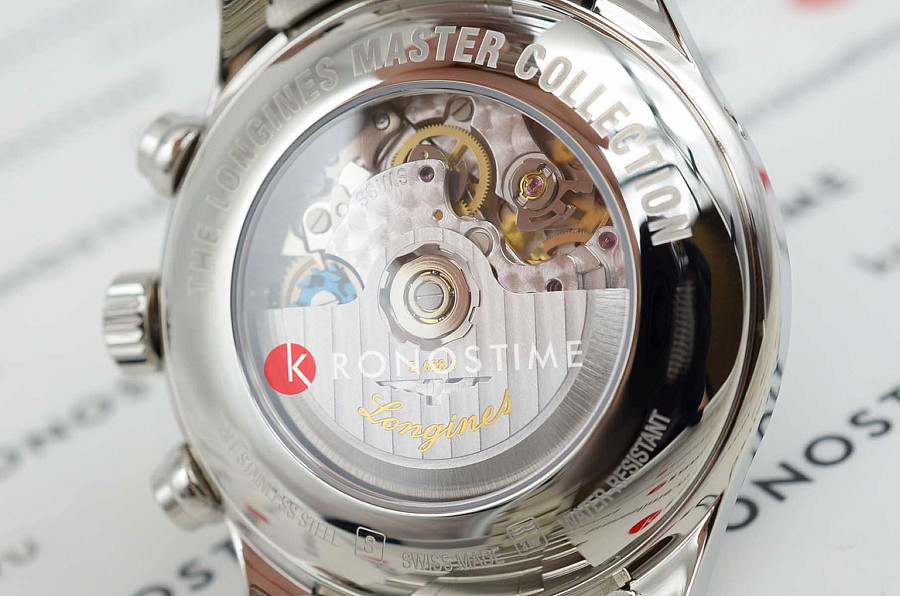 Часы Longines Master Collection L2.859.4.92.6 — мужские, нержавеющая сталь