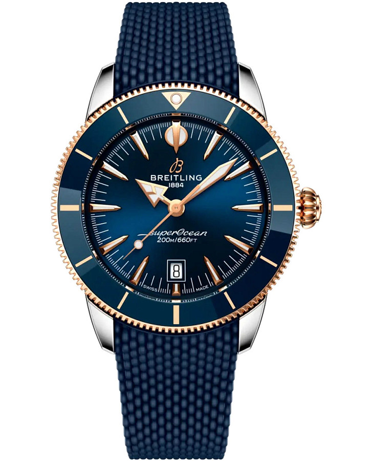 Часы Breitling Superocean Heritage B31 Automatic 44 UB3112161C1S1 — мужские, синий