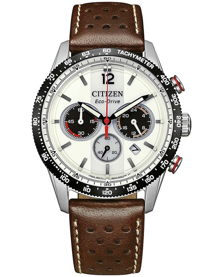 Часы Citizen Chronograph CA4714-04A — мужские, белый