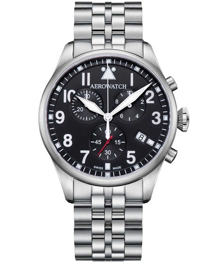 Часы Aerowatch 79990 AA03 M — мужские, синий