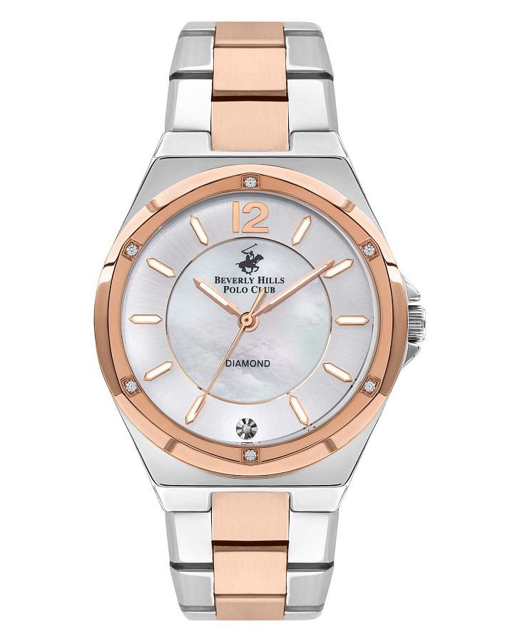 Часы Beverly Hills Polo Club BP3351X.520 — женские, перламутровый