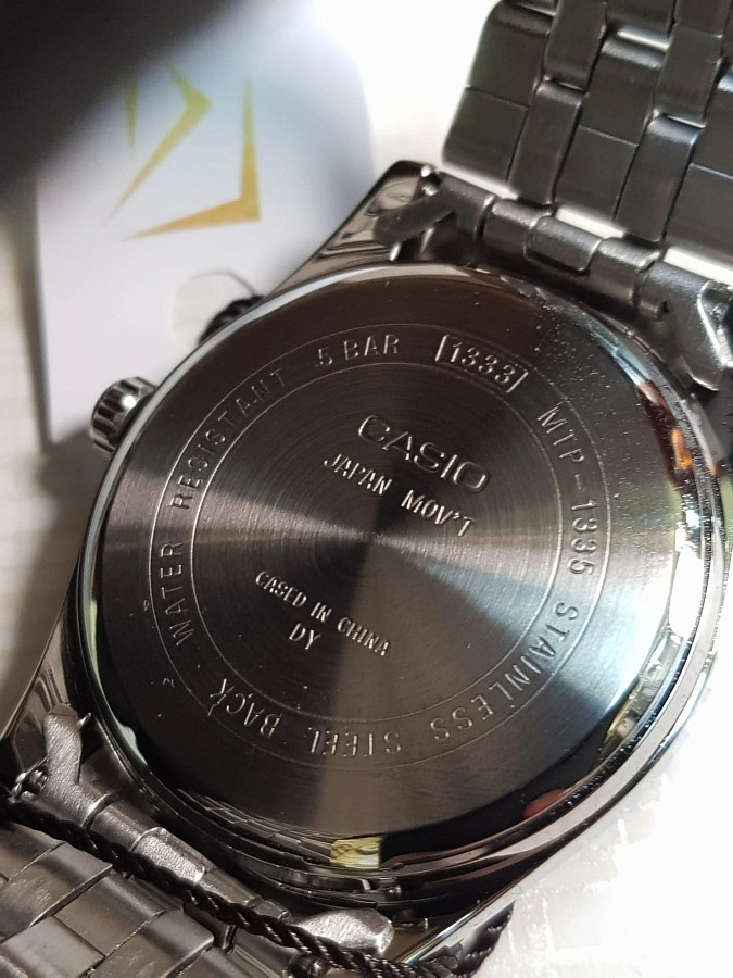 Часы Casio Collection MTP-1335D-2AVDF (MTP-1335D-2A) — нержавеющая сталь, мужские