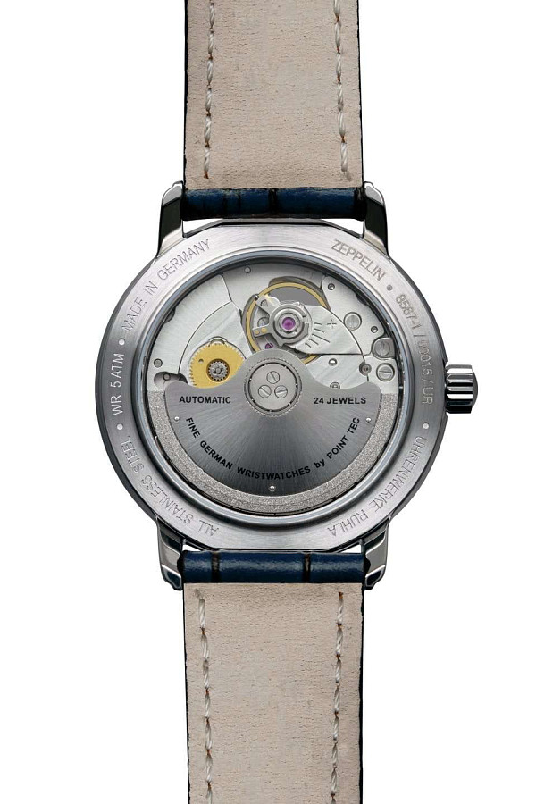 Часы Zeppelin Fridrichshafen 85671 — механические, металл сталь