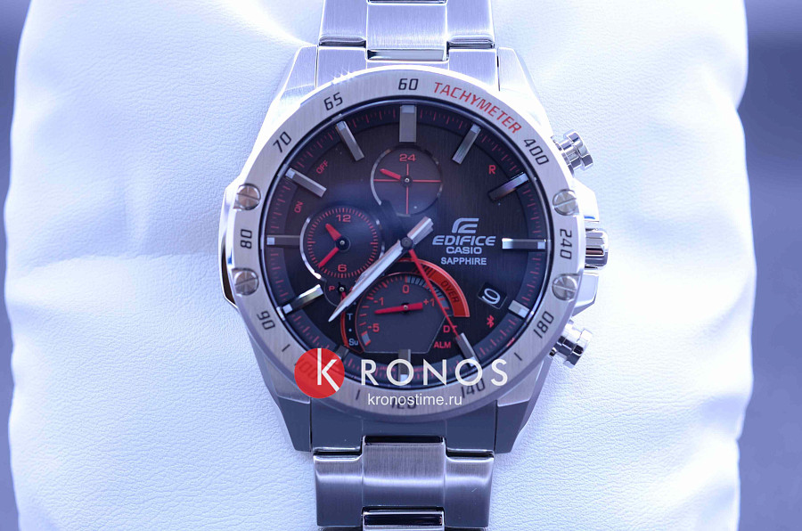 Часы Casio Edifice EQB-1000XD-1A — сталь металл, мужские, Япония