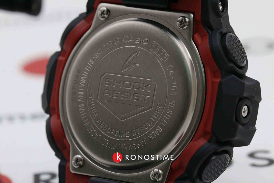Часы Casio G-Shock GA-700-1ADR (GA-700-1A) — электронные, пластик
